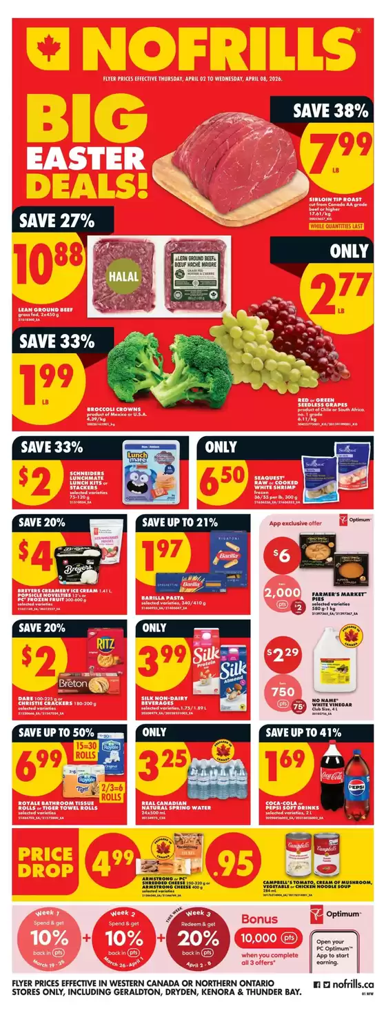 No Frills catalogue in Williams Lake | Our best bargains | 2026-04-02T00:00:00.000Z - 2026-04-08T00:00:00.000Z