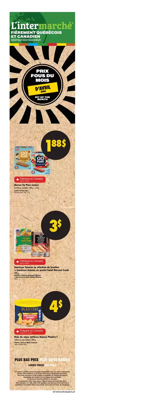 L'Intermarché catalogue in Peterborough | Offers for bargain hunters | 2026-04-02T00:00:00.000Z - 2026-04-08T00:00:00.000Z