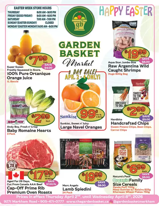 The Garden Basket catalogue in Whitecourt | Weekly flyer  | 2026-04-02T00:00:00.000Z - 2026-04-08T00:00:00.000Z