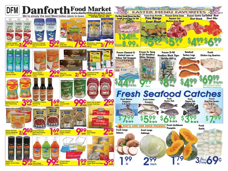 Danforth Food Market catalogue in Pembroke | Easter menu favorites  | 2026-04-02T00:00:00.000Z - 2026-04-08T00:00:00.000Z