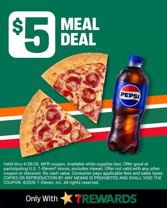 7 Eleven catalogue in Stewiacke | Meal deal  | 2026-04-02T00:00:00.000Z - 2026-04-16T00:00:00.000Z