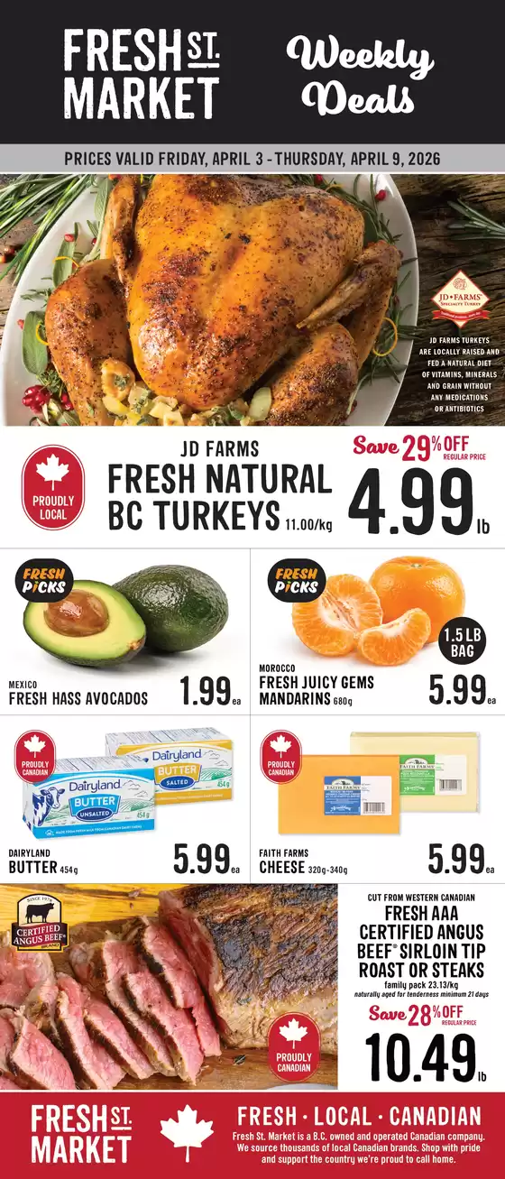 Fresh St Market catalogue | Weekly Deals | 2026-04-03T00:00:00.000Z - 2026-04-09T00:00:00.000Z