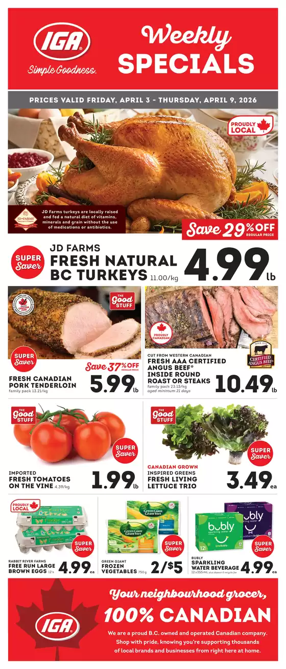 Market Place IGA catalogue | Weekly specials  | 2026-04-03T00:00:00.000Z - 2026-04-09T00:00:00.000Z