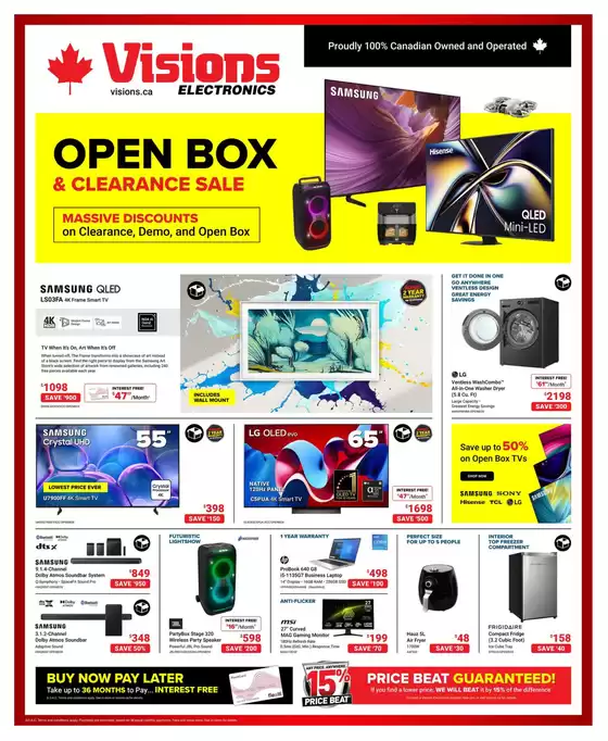 Visions Electronics catalogue | Weekly flyer  | 2026-04-03T00:00:00.000Z - 2026-04-09T00:00:00.000Z