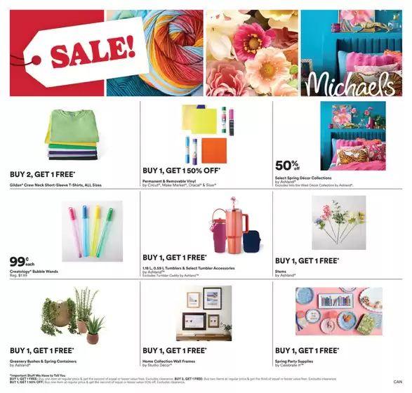 Michaels catalogue | 4/3 Weekly Ad Canada | 2026-04-03T00:00:00.000Z - 2026-04-09T00:00:00.000Z