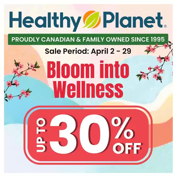 Healthy Planet catalogue | Up to 30 % off  | 2026-04-03T00:00:00.000Z - 2026-04-29T00:00:00.000Z