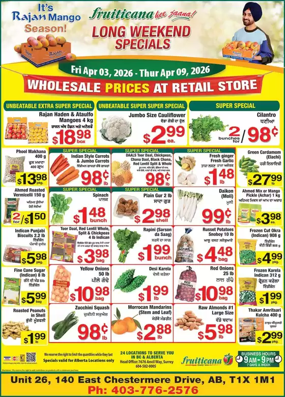 Fruiticana catalogue | Top deals and discounts | 2026-04-03T00:00:00.000Z - 2026-04-09T00:00:00.000Z