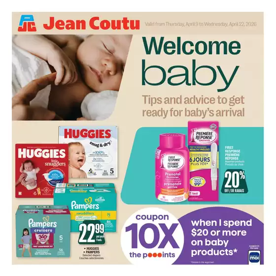 Jean Coutu catalogue in Esterhazy | Exclusive deals and bargains | 2026-04-09T00:00:00.000Z - 2026-04-22T00:00:00.000Z