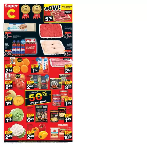 Super C catalogue in Marystown | Great offer for bargain hunters | 2026-04-09T00:00:00.000Z - 2026-04-15T00:00:00.000Z