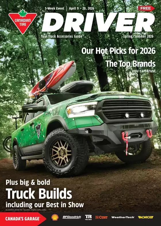 Canadian Tire catalogue in Scarborough | Discounts and promotions | 2026-04-09T00:00:00.000Z - 2026-04-29T00:00:00.000Z