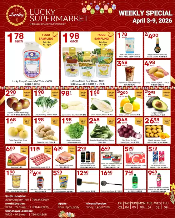 Lucky Supermarket catalogue | Weekly specials  | 2026-04-07T00:00:00.000Z - 2026-04-09T00:00:00.000Z