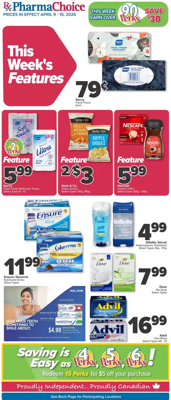 PharmaChoice catalogue in Edmonton | Our best bargains | 2026-04-09T00:00:00.000Z - 2026-04-15T00:00:00.000Z