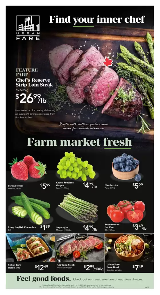 Urban Fare catalogue | Offers for bargain hunters | 2026-04-09T00:00:00.000Z - 2026-04-15T00:00:00.000Z