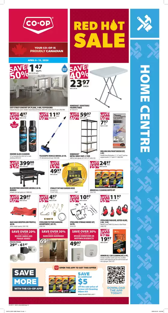 Co-op Home Centre catalogue in Vaughan | Exclusive bargains | 2026-04-09T00:00:00.000Z - 2026-04-15T00:00:00.000Z