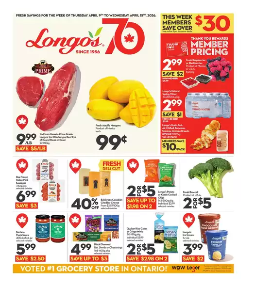 Longo's catalogue | Weekly Flyer | 2026-04-09T00:00:00.000Z - 2026-04-15T00:00:00.000Z
