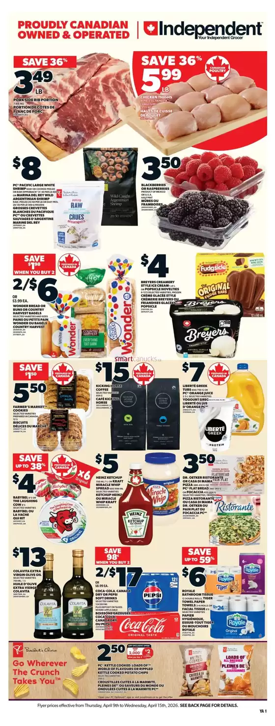 Independent Grocer catalogue | New offers to discover | 2026-04-09T00:00:00.000Z - 2026-04-15T00:00:00.000Z