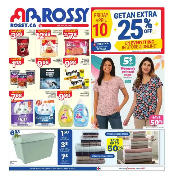 Rossy catalogue in Hamilton | Offers for bargain hunters | 2026-04-09T00:00:00.000Z - 2026-04-15T00:00:00.000Z