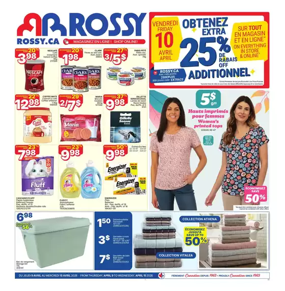 Rossy catalogue in Hamilton | Discounts and promotions | 2026-04-09T00:00:00.000Z - 2026-04-15T00:00:00.000Z