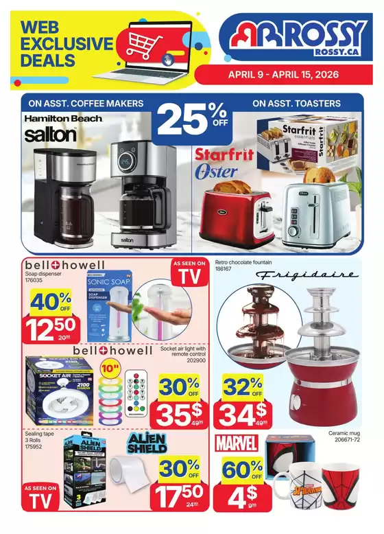 Rossy catalogue in Hamilton | Exclusive deals and bargains | 2026-04-09T00:00:00.000Z - 2026-04-15T00:00:00.000Z
