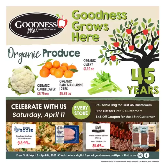 Goodness Me catalogue in Williams Lake | Goodness grow here | 2026-04-09T00:00:00.000Z - 2026-04-14T00:00:00.000Z