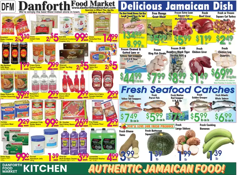 Danforth Food Market catalogue | Danforth Food Market | 2026-04-09T00:00:00.000Z - 2026-04-15T00:00:00.000Z