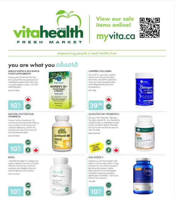 Vita Health catalogue in Miramichi | Soak up the savings in our latest flyer | 2026-04-10T00:00:00.000Z - 2026-04-22T00:00:00.000Z