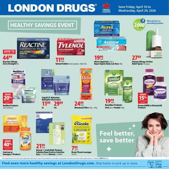 London Drugs catalogue in Miramichi | London Drugs Weekly ad | 2026-04-10T00:00:00.000Z - 2026-04-29T00:00:00.000Z