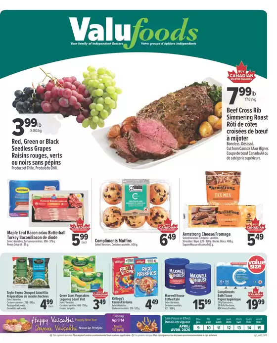 ValuFoods catalogue in Cranbrook BC | Weekly flyer  | 2026-04-10T00:00:00.000Z - 2026-04-15T00:00:00.000Z