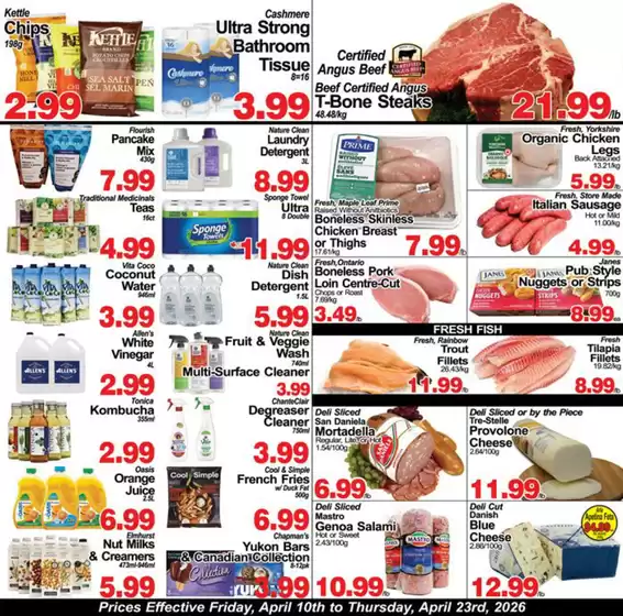 Greco's Fresh Markets catalogue in Sainte-Thérèse | Weekly flyer | 2026-04-14T00:00:00.000Z - 2026-04-23T00:00:00.000Z