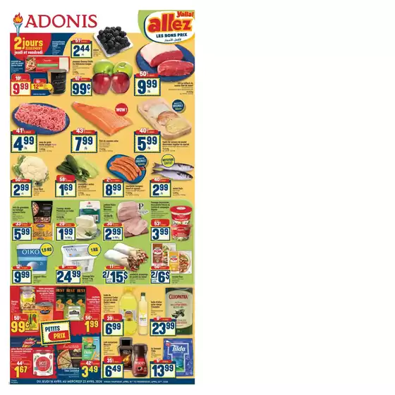 Marché Adonis catalogue | Top deals and discounts | 2026-04-16T00:00:00.000Z - 2026-04-22T00:00:00.000Z