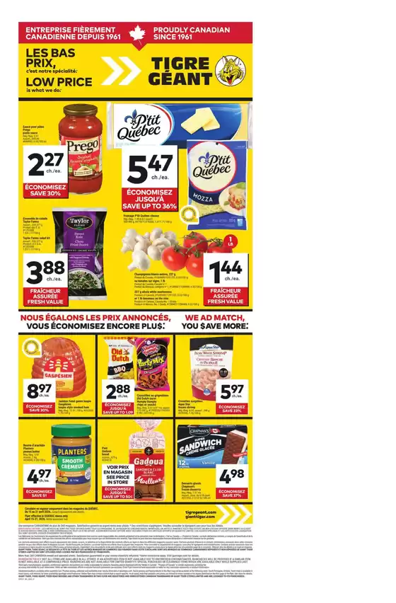 Giant Tiger catalogue in Kanata | Current special promotions | 2026-04-15T00:00:00.000Z - 2026-04-21T00:00:00.000Z