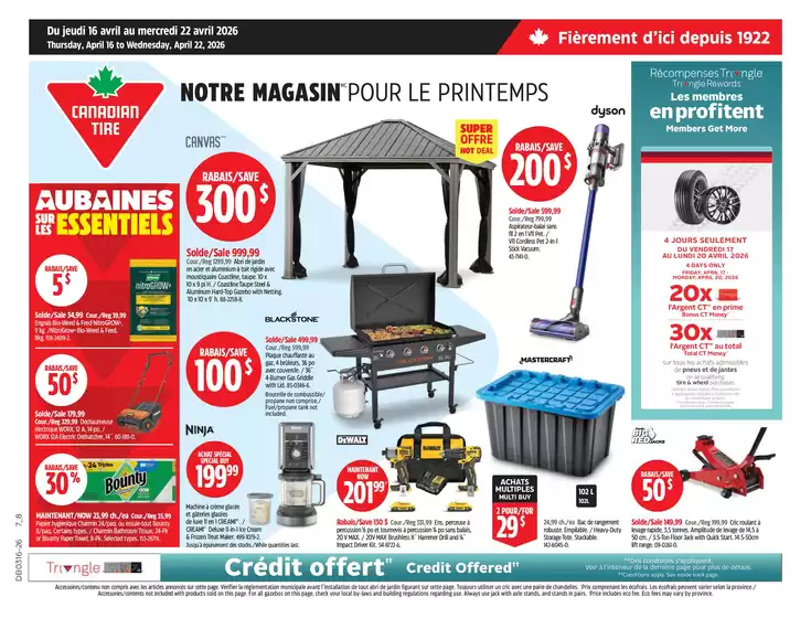 Canadian Tire catalogue | Top deals and discounts | 2026-04-16T00:00:00.000Z - 2026-04-22T00:00:00.000Z