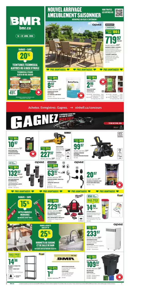 BMR catalogue in Montreal | Weekly Ad | 2026-04-16T00:00:00.000Z - 2026-04-22T00:00:00.000Z