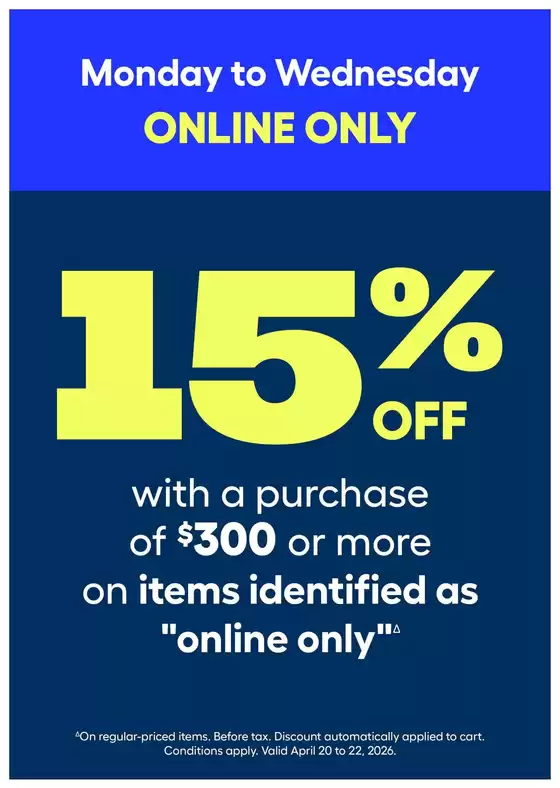 RONA catalogue in Montreal | Current bargains and offers | 2026-04-20T00:00:00.000Z - 2026-04-22T00:00:00.000Z