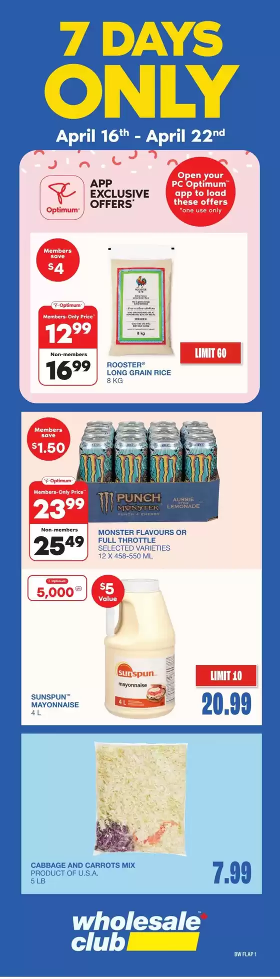Wholesale Club catalogue | Exclusive deals and bargains | 2026-04-16T00:00:00.000Z - 2026-04-22T00:00:00.000Z