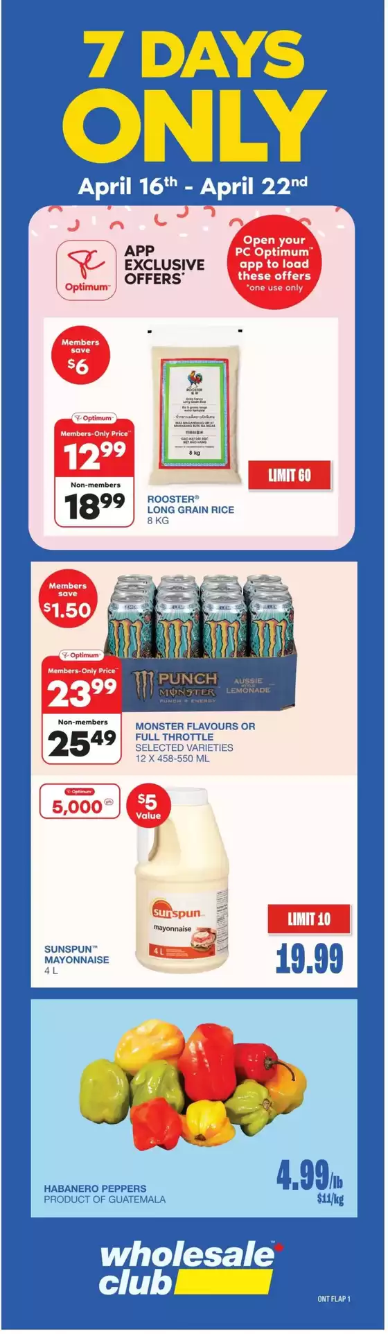 Wholesale Club catalogue | Attractive special offers for everyone | 2026-04-16T00:00:00.000Z - 2026-04-22T00:00:00.000Z