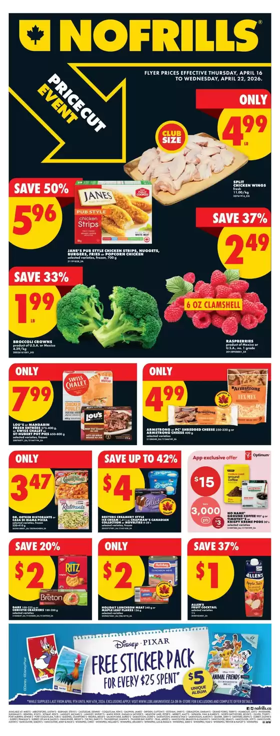 No Frills catalogue in Belleville | Great offer for bargain hunters | 2026-04-16T00:00:00.000Z - 2026-04-22T00:00:00.000Z