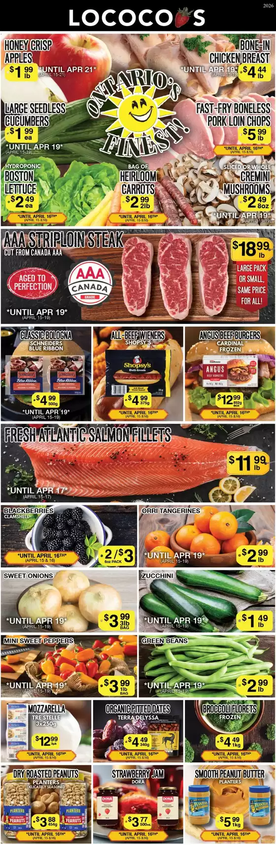 Lococos catalogue in Belleville | Lococos weekly flyer | 2026-04-15T00:00:00.000Z - 2026-04-21T00:00:00.000Z