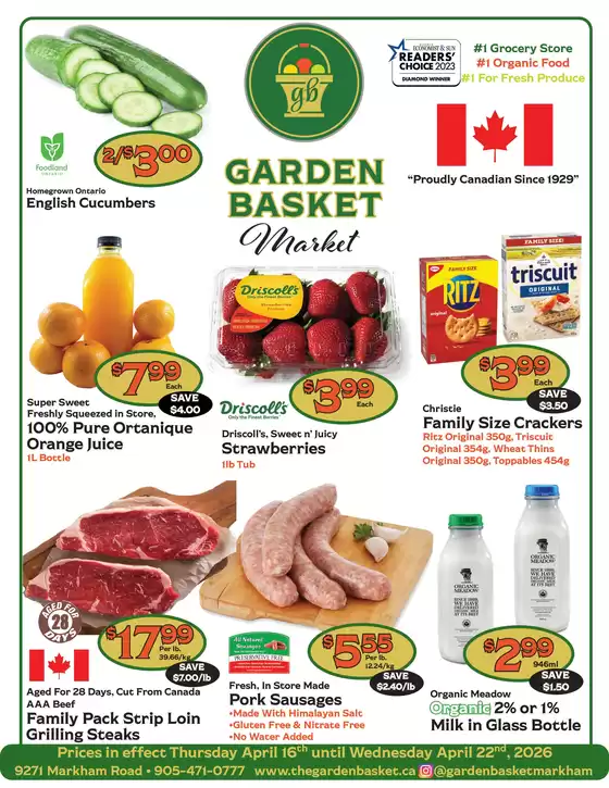 The Garden Basket catalogue in Dartmouth | Weekly flyer  | 2026-04-16T00:00:00.000Z - 2026-04-22T00:00:00.000Z