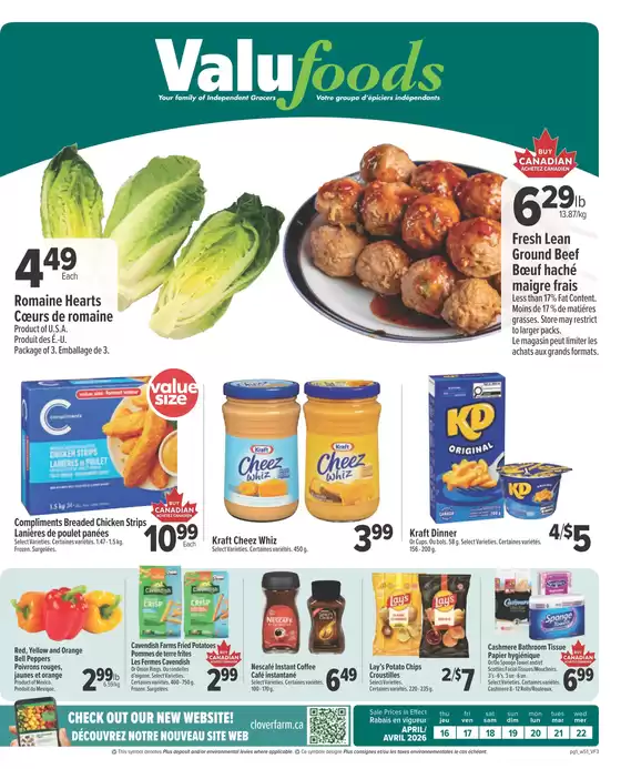 ValuFoods catalogue in Midland | Weekly flyer  | 2026-04-16T00:00:00.000Z - 2026-04-22T00:00:00.000Z