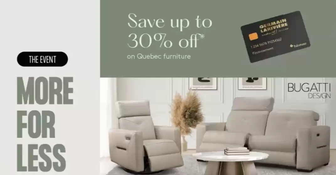 Germain Larivière catalogue in Calgary | More for less | 2026-04-16T00:00:00.000Z - 2026-04-30T00:00:00.000Z