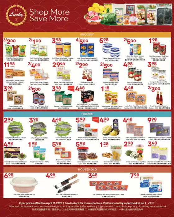 Lucky Supermarket catalogue | Weekly specials  | 2026-04-17T00:00:00.000Z - 2026-04-23T00:00:00.000Z