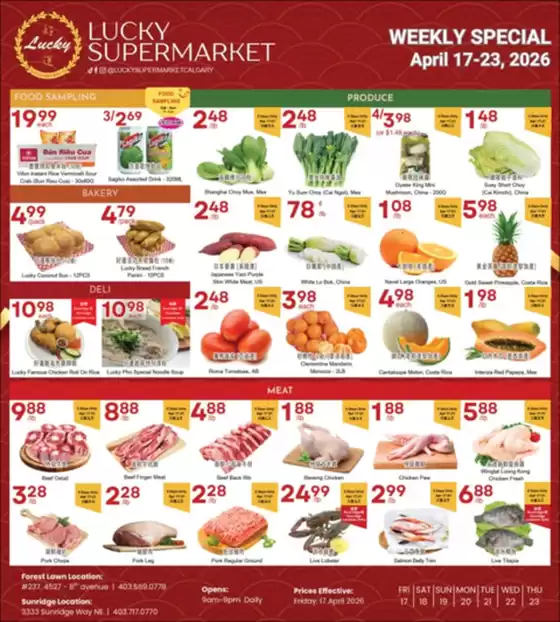 Lucky Supermarket catalogue | Shop more save more  | 2026-04-17T00:00:00.000Z - 2026-04-23T00:00:00.000Z