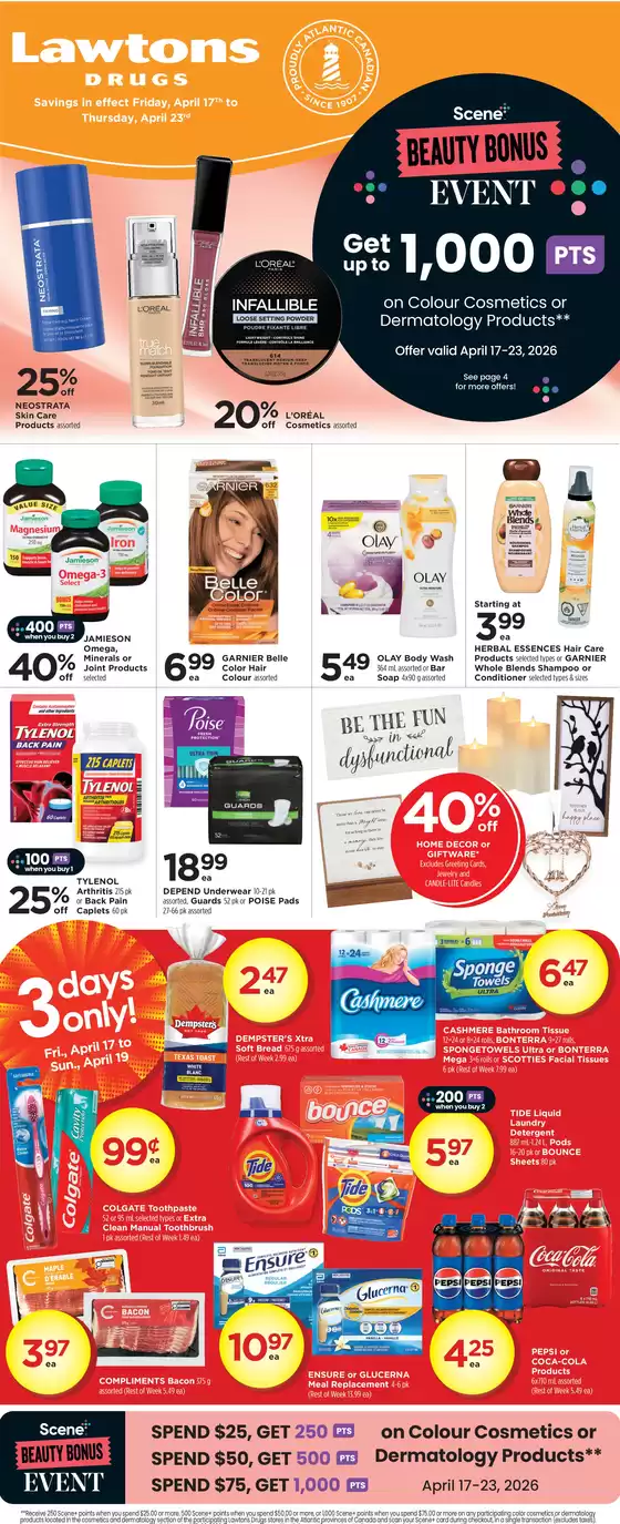 Lawtons Drugs catalogue | Weekly flyer  | 2026-04-17T00:00:00.000Z - 2026-04-23T00:00:00.000Z
