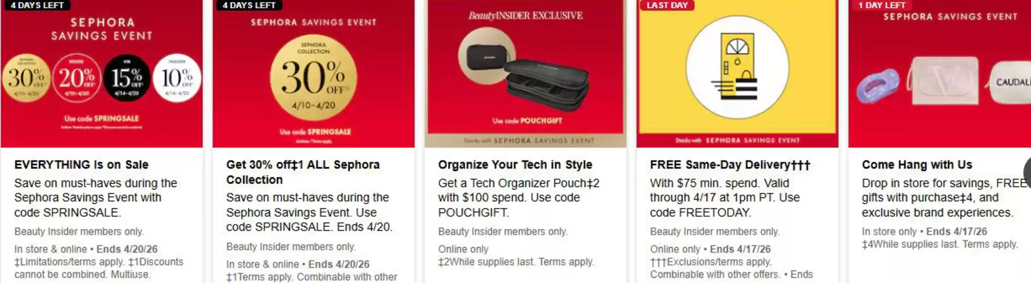 Sephora catalogue | Sale and offers  | 2026-04-17T00:00:00.000Z - 2026-04-21T00:00:00.000Z