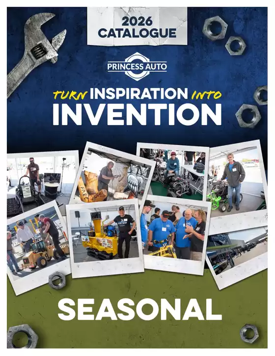 Princess Auto catalogue | Exclusive deals for our customers | 2026-04-21T00:00:00.000Z - 2027-04-21T00:00:00.000Z