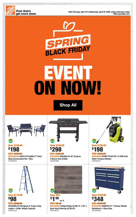 Home Depot catalogue in Surrey | Great offer for all customers | 2026-04-16T00:00:00.000Z - 2026-04-29T00:00:00.000Z