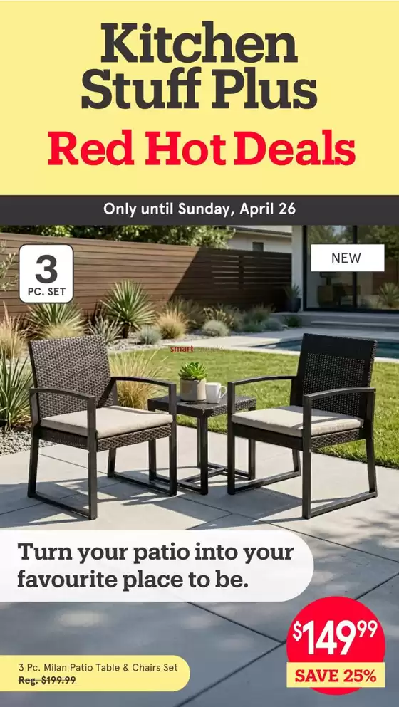 Kitchen Stuff Plus catalogue in Vaughan | Kitchen Stuff Plus weeky flyer | 2026-04-20T00:00:00.000Z - 2026-04-26T00:00:00.000Z