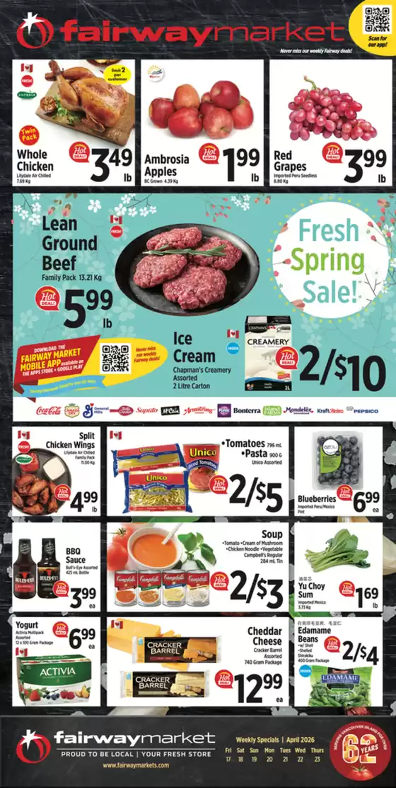 Fairway Market catalogue in Terrace Bay | Fresh spring sale  | 2026-04-20T00:00:00.000Z - 2026-04-23T00:00:00.000Z