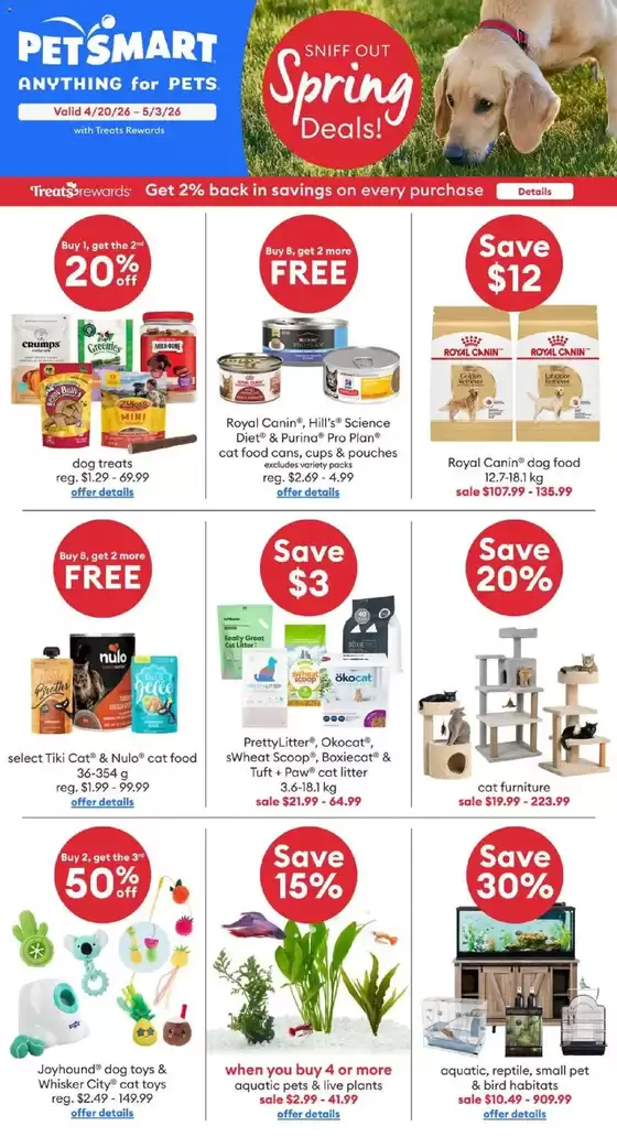 Petsmart catalogue | Exclusive bargains | 2026-04-20T00:00:00.000Z - 2026-05-03T00:00:00.000Z